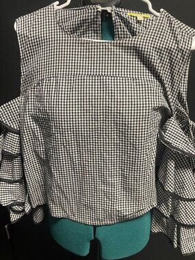 Off-the-shoulder blouse